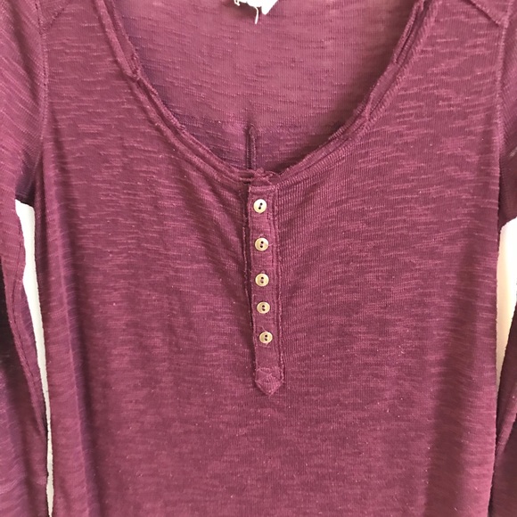 We the Free oversized knit Henley - Picture 5 of 11